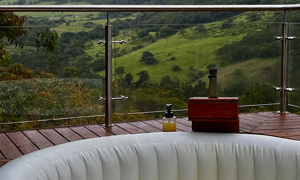 Iscalama Glampling Estacion Bella Vista camas jacuzzi