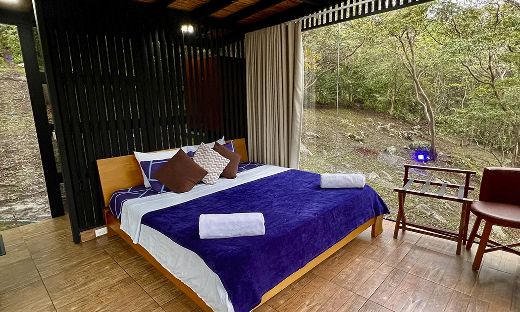 Iscalama Glampling Estacion Bella Vista camas jacuzzi