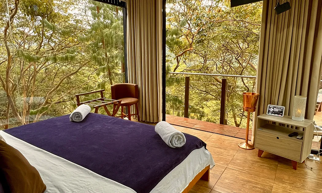 Iscalama Glampling Estacion Bella Vista camas jacuzzi