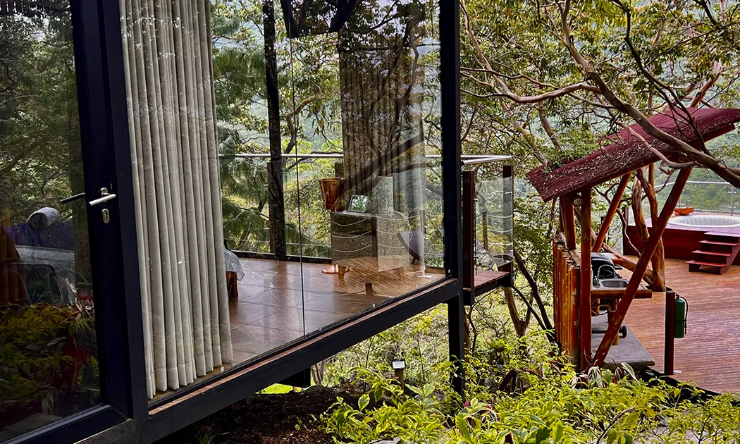 Iscalama Glampling Estacion Bella Vista camas jacuzzi