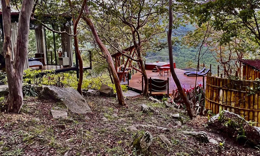 Iscalama Glampling Estacion Bella Vista camas jacuzzi